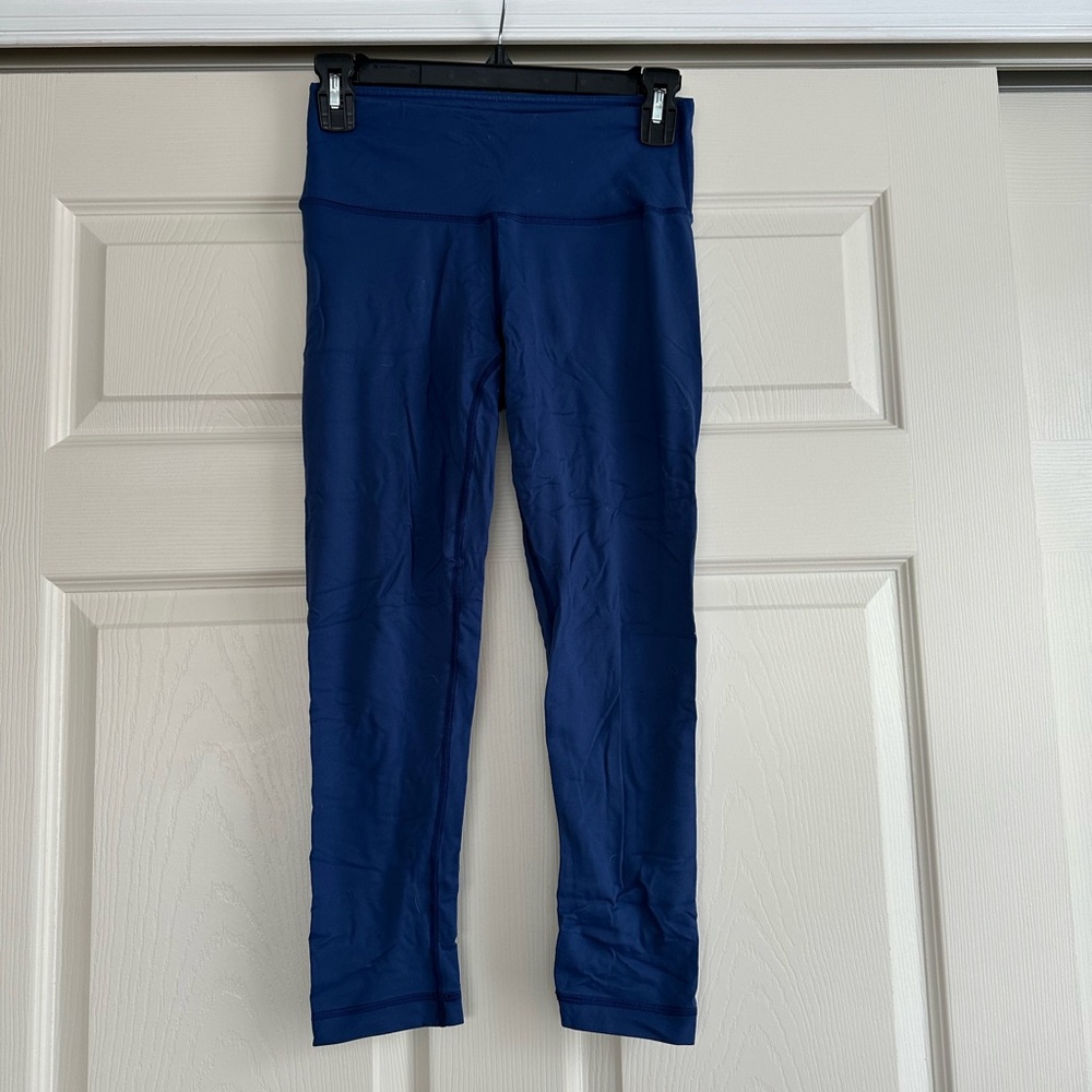 90 Degree Blue Workout Leggings